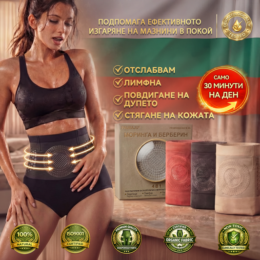Официален магазин |👉🍀 𝐏𝐀𝐔𝐑𝐀𝐉𝐔® 𝟐𝟎𝟐𝟔 МОРИНГА И БЕРБЕРИН 4 B 1 Къси Панталони За Скулптуриране С Микрочастици И Изгаряне На Мазнини