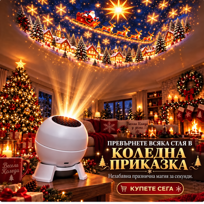 ❄️🎄SCNDR® Интелигентен холографски проектор🎄
